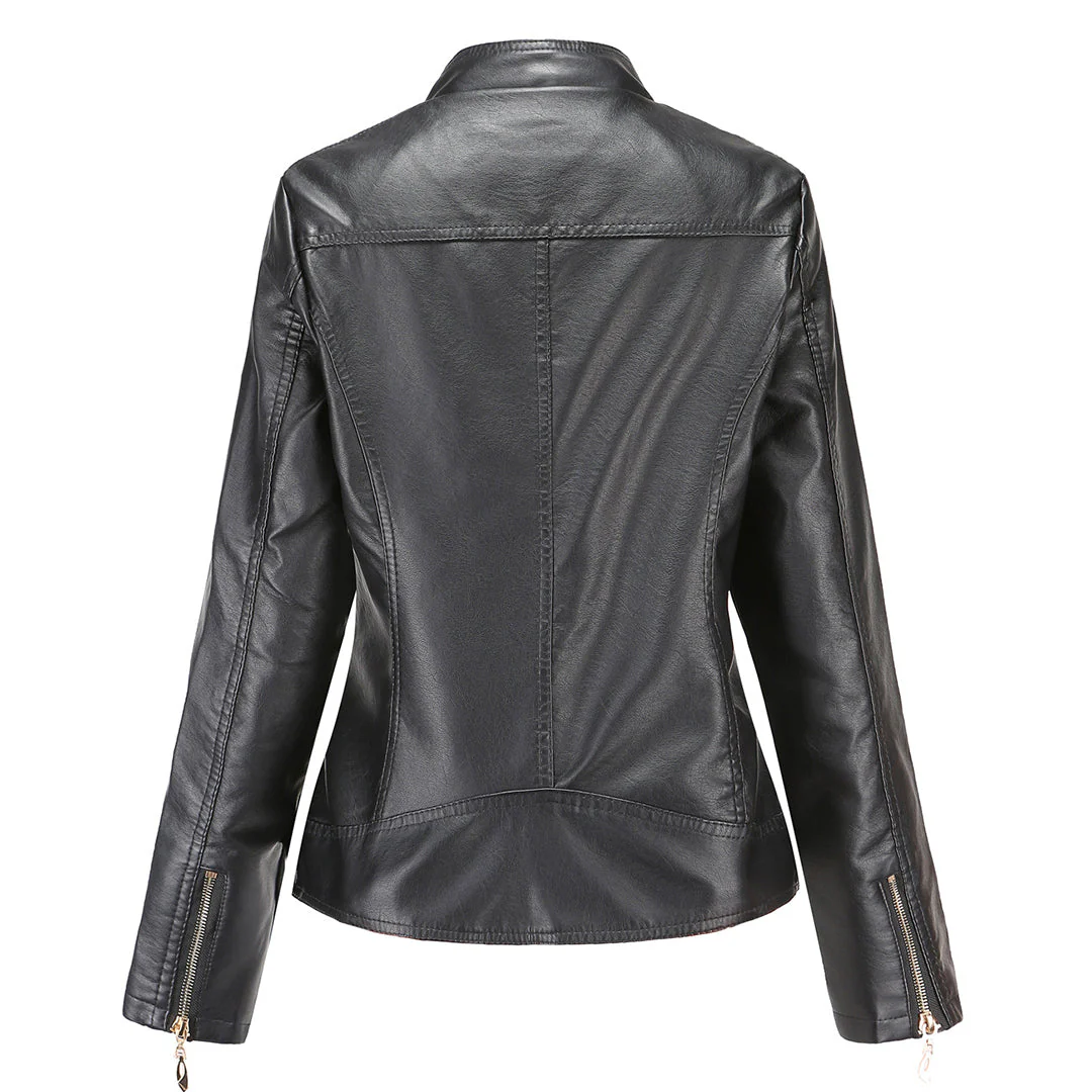 Heidi-Mode | Stylische Leder Frauenjacke aus echtem Leder - Image 3