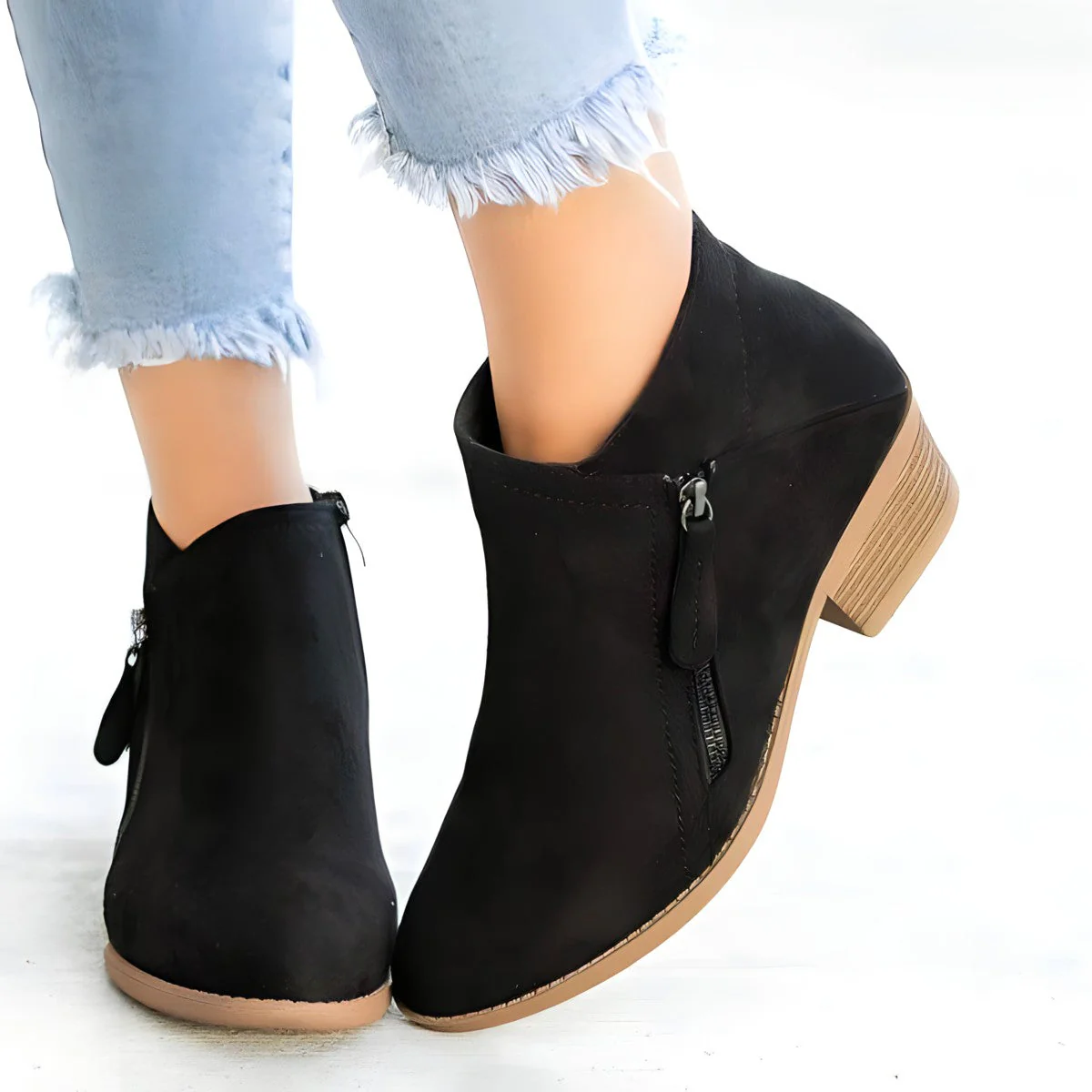 Heidi-Mode | Stylische Wild Vegan-lederstiefel - Image 3