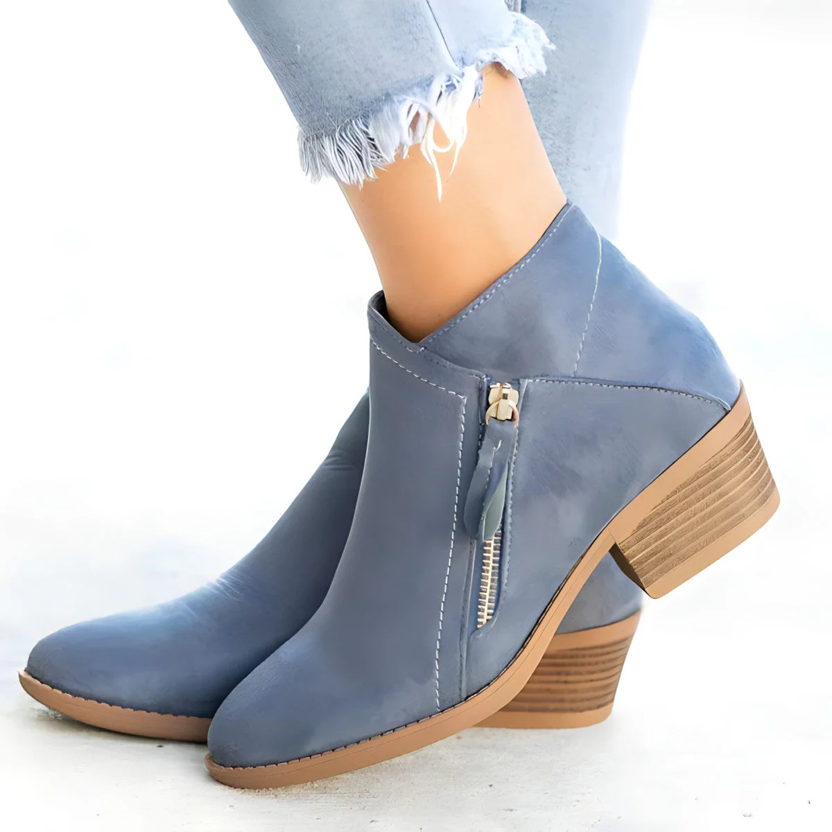 Heidi-Mode | Stylische Wild Vegan-lederstiefel - Image 5