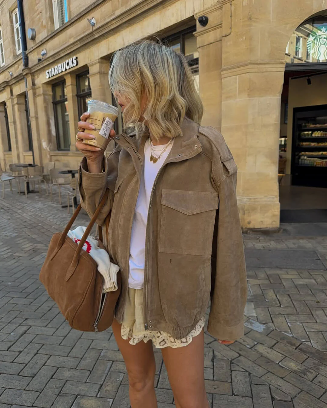 Heidi-Mode | Wildleder Motorradjacke - Image 8