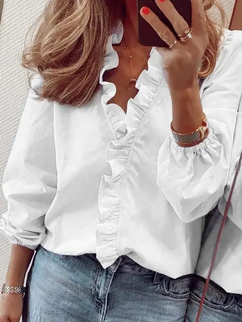 Heidi-Mode | Sommerliches Rüschenshirt - Image 8