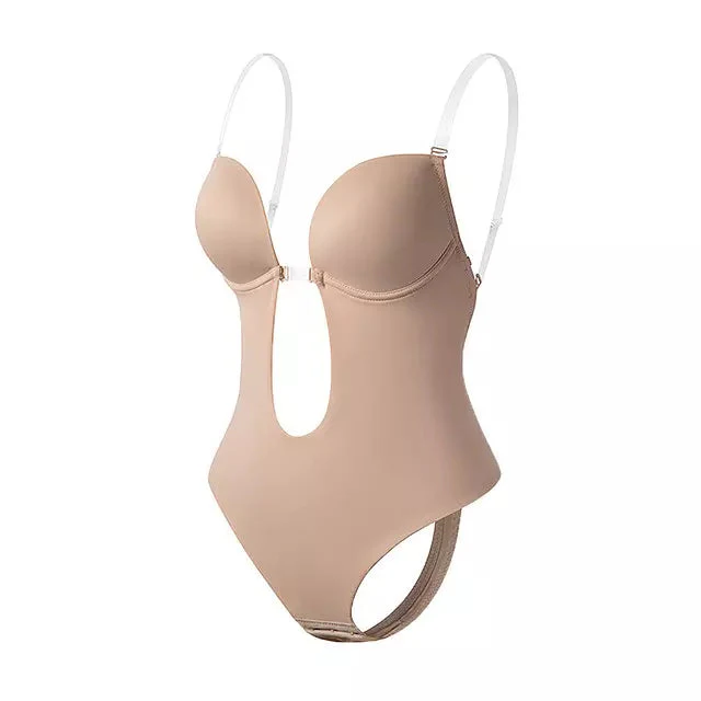 Heidi-Mode | Tiefer V-Ausschnitt Körperformender Bodysuit - Image 16