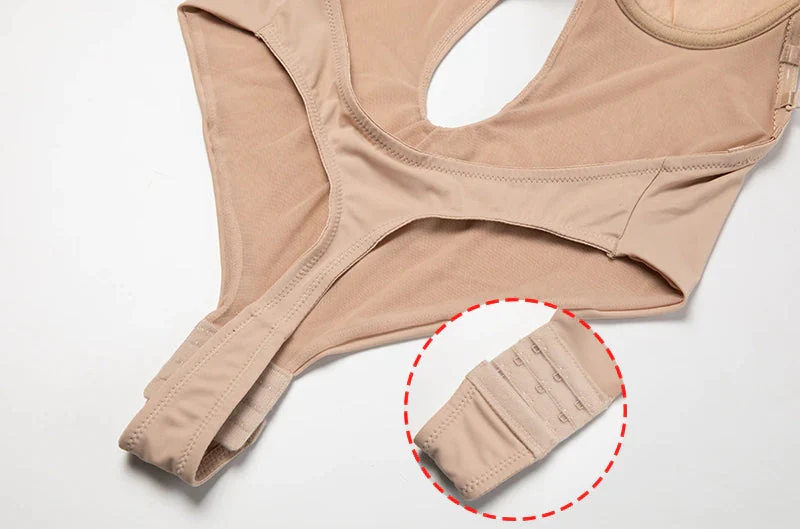 Heidi-Mode | Tiefer V-Ausschnitt Körperformender Bodysuit - Image 8