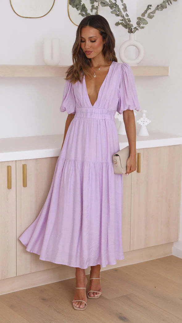 Heidi-Mode | Taillierter Midikleid - Image 11