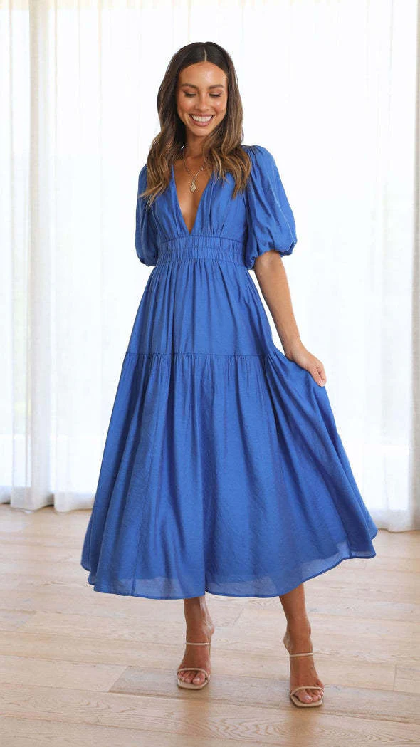 Heidi-Mode | Taillierter Midikleid - Image 6