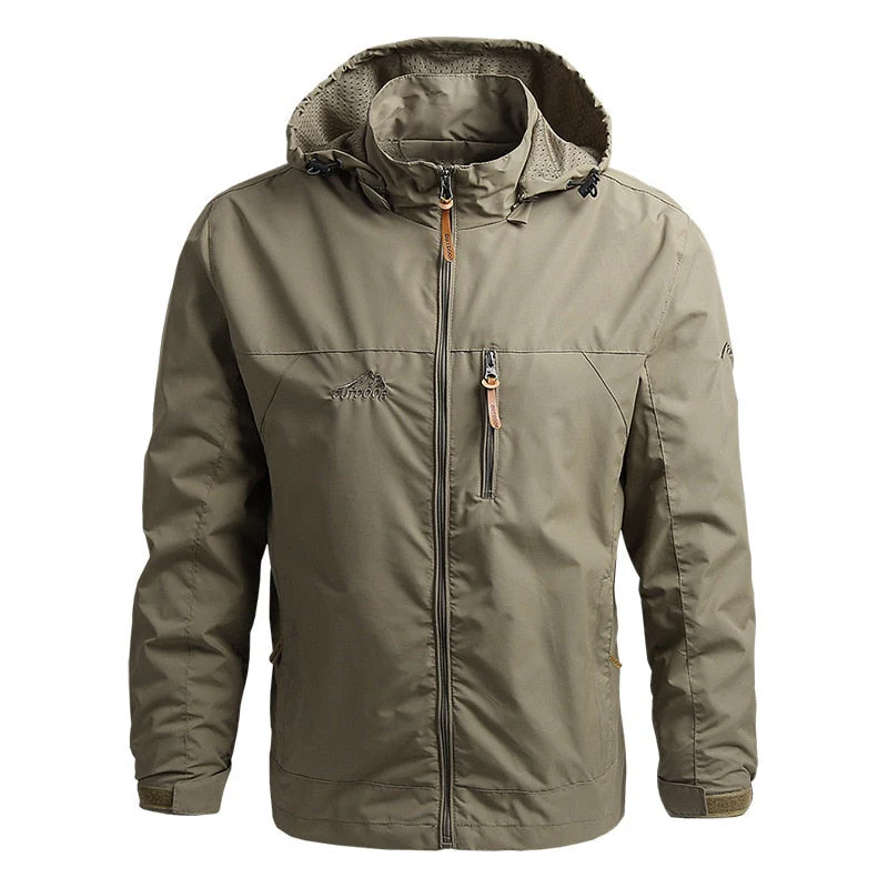 Heidi-Mode | Taktische Wasserdichte Jacke mit Kapuze für Männer - Image 5