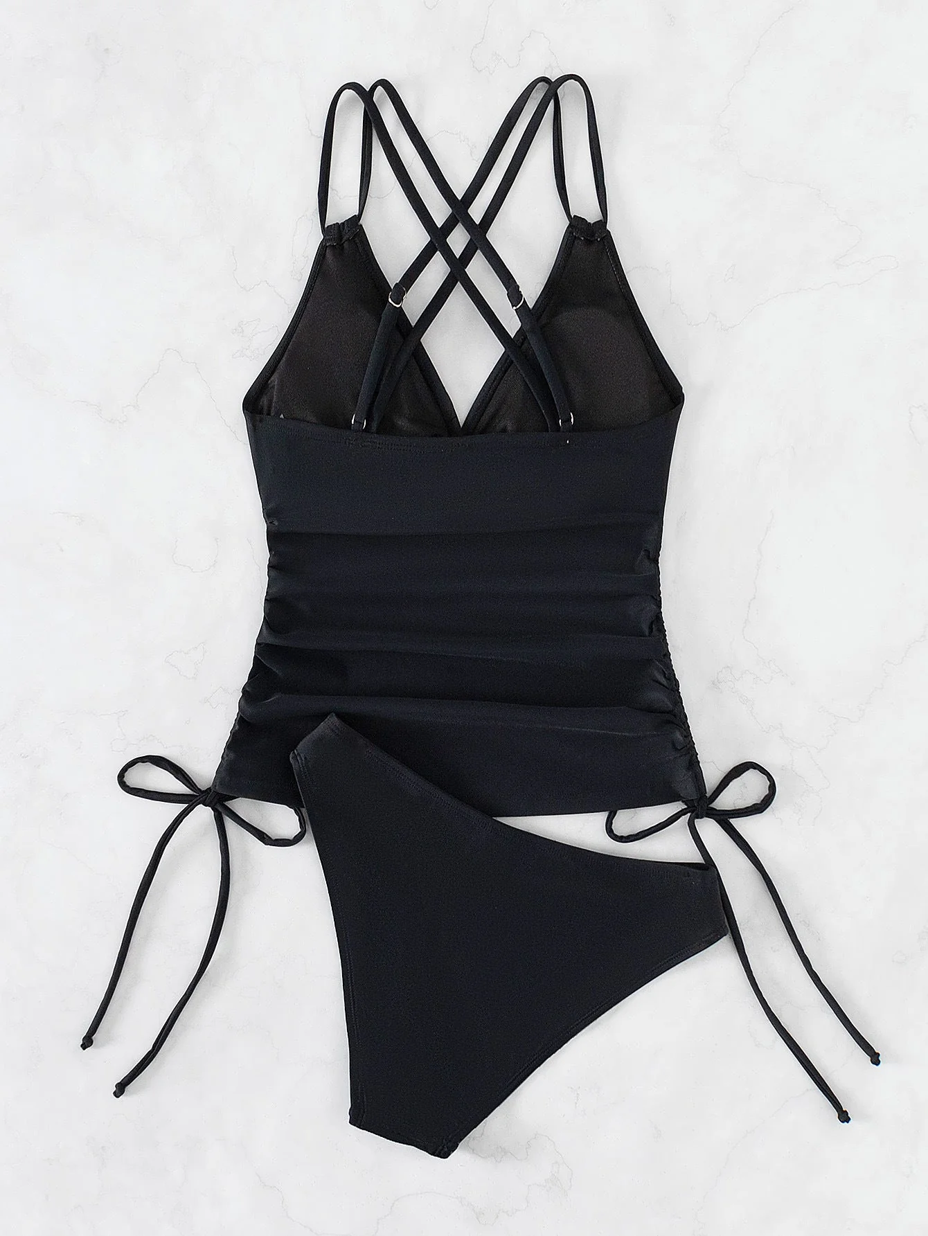 Heidi-Mode | Tankini-Badeanzug mit Überkreuzten Trägern - Image 14