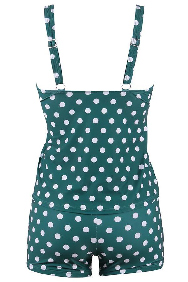 Heidi-Mode | Tankini Satz mit Polkadot für Damen - Image 4