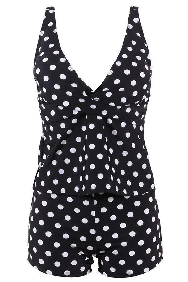 Heidi-Mode | Tankini Satz mit Polkadot für Damen - Image 7