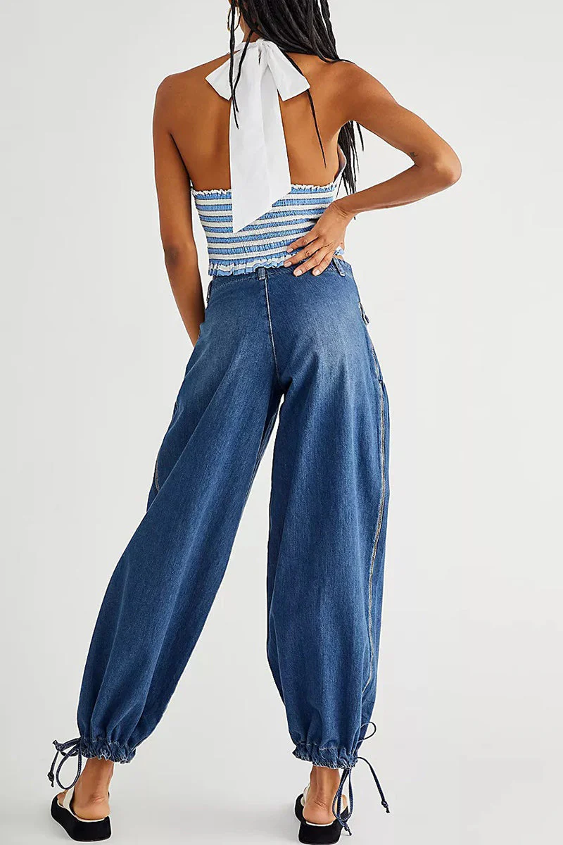 Heidi-Mode | Taschen Schnürung Ballon Jeans - Image 11
