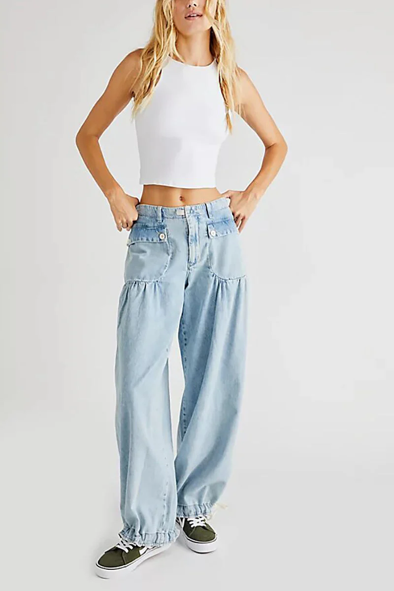 Heidi-Mode | Taschen Schnürung Ballon Jeans - Image 19