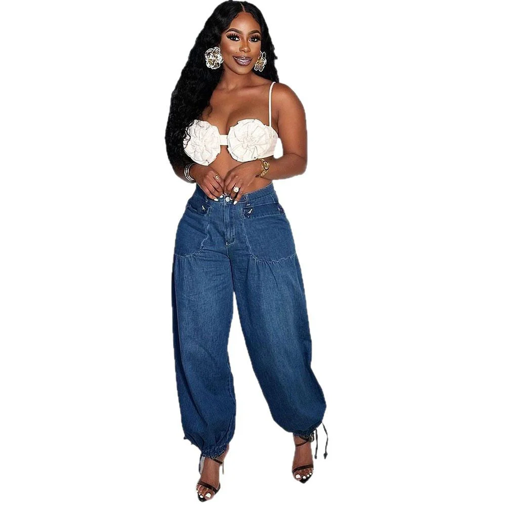 Heidi-Mode | Taschen Schnürung Ballon Jeans - Image 22
