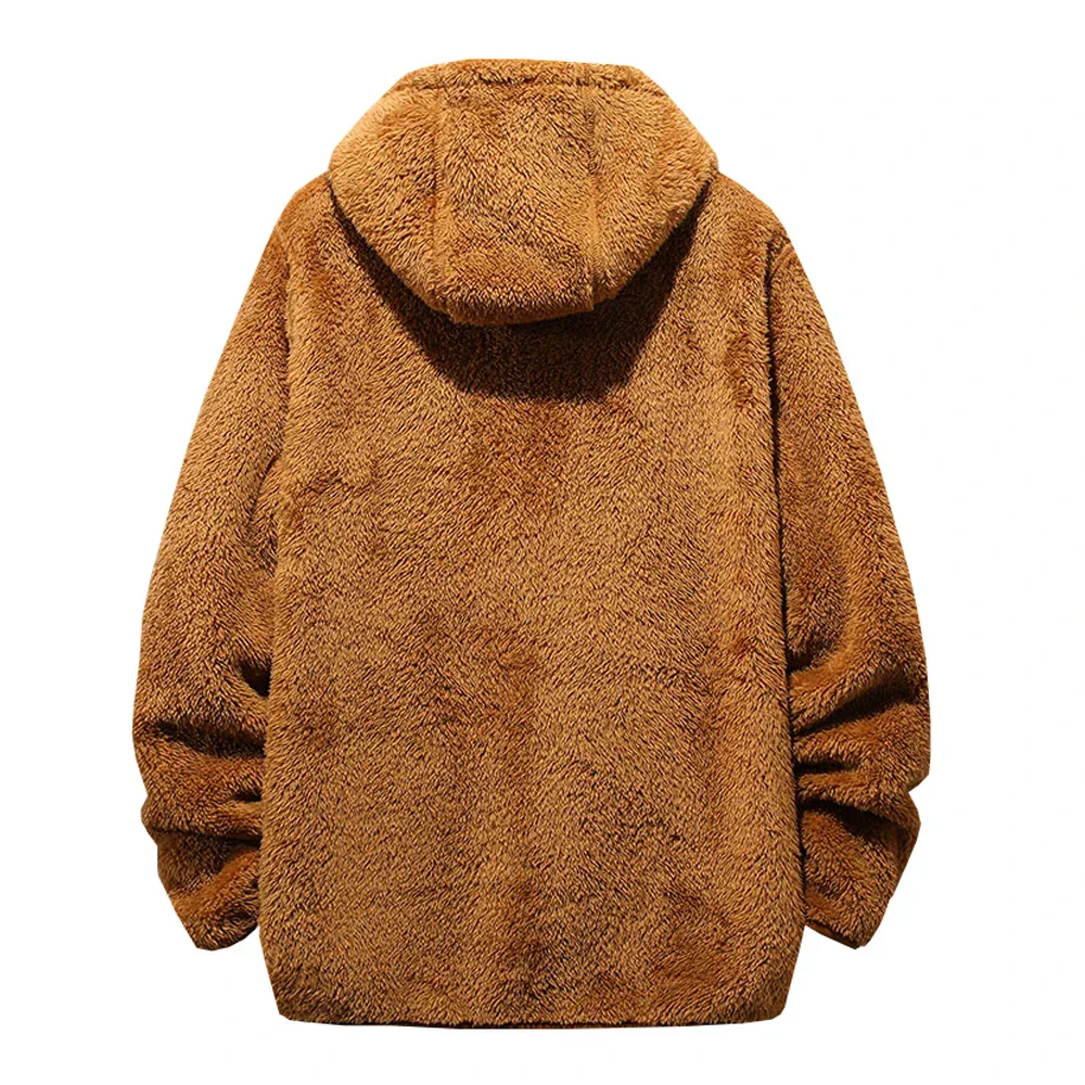 Heidi-Mode | Teddy Kapuzenjacke für Männer