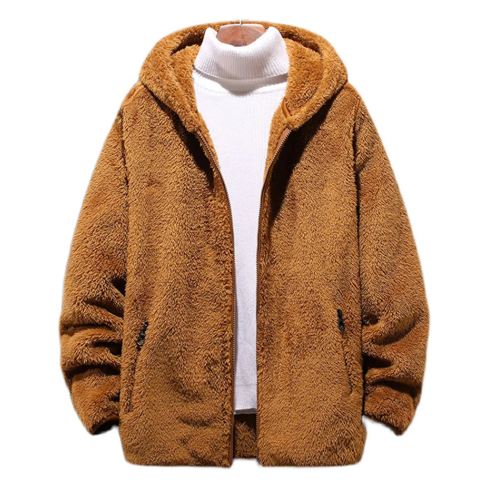 Heidi-Mode | Teddy Kapuzenjacke für Männer - Image 2
