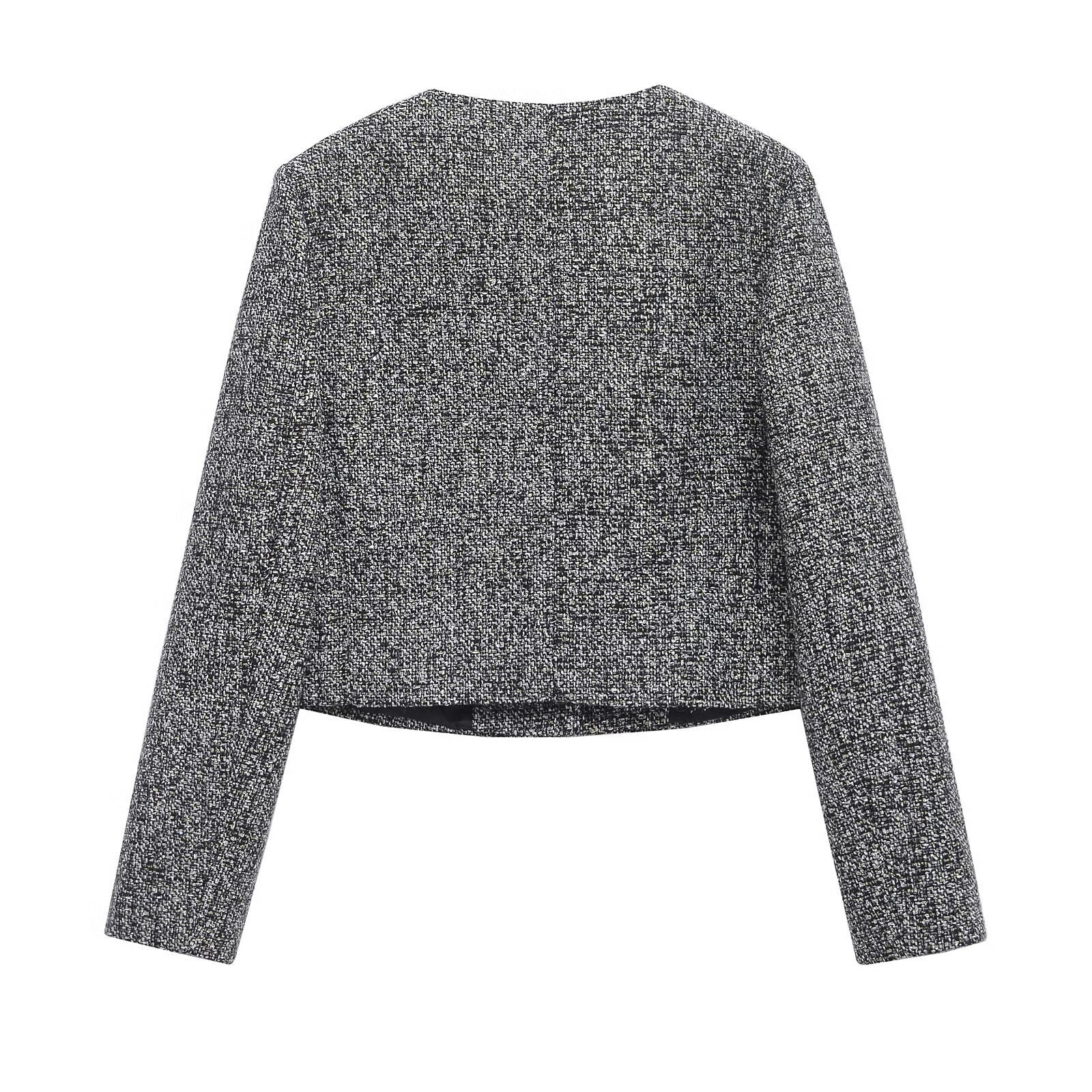 Heidi-Mode | Texturiertes Kleines Chanel-Style-Jackett