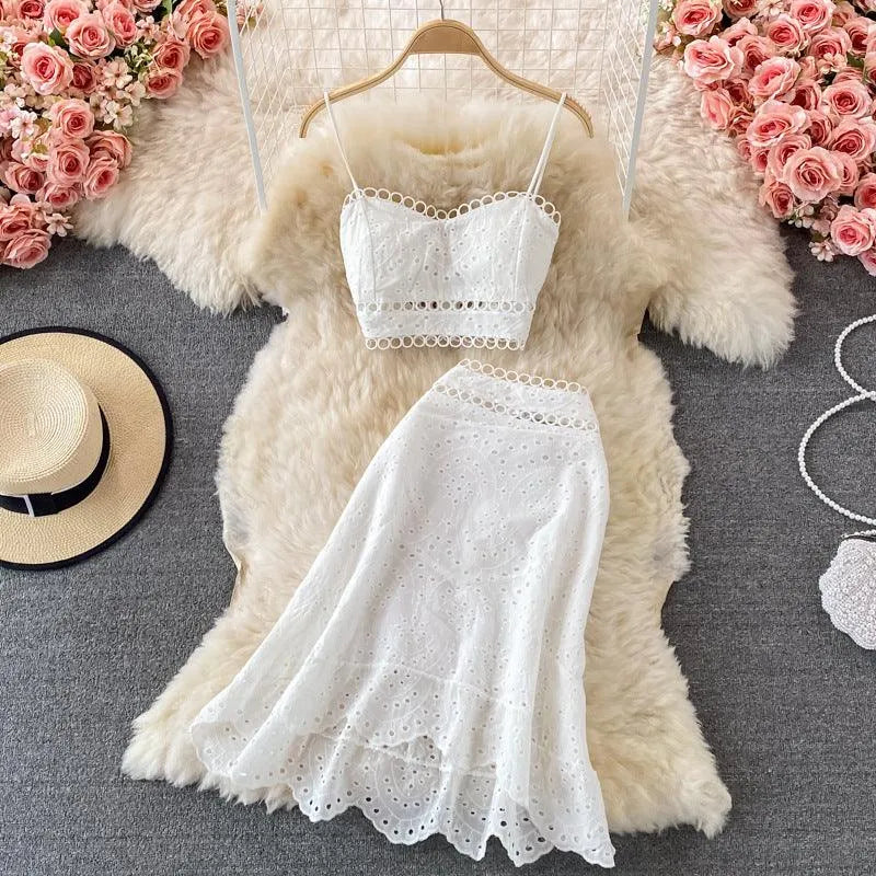 Heidi-Mode | Top And Skirt With Ruffles - Image 10