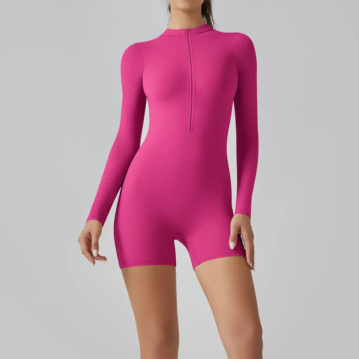 Heidi-Mode | Trainingsanzug-Set mit Hohem Bund und Reißverschluss, Jumpsuit