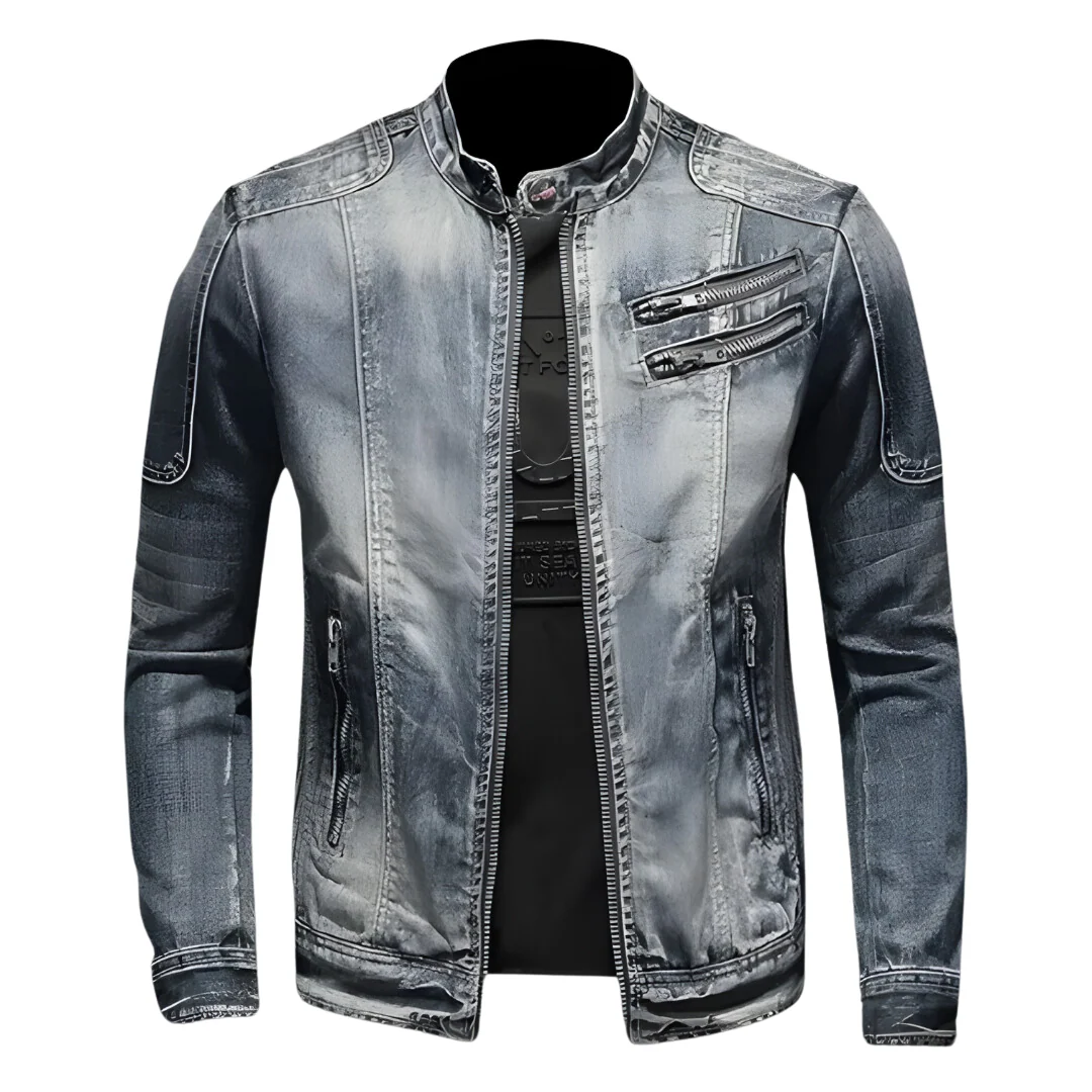 Heidi-Mode | Trendig Jeans Jacke für Männer - Image 6