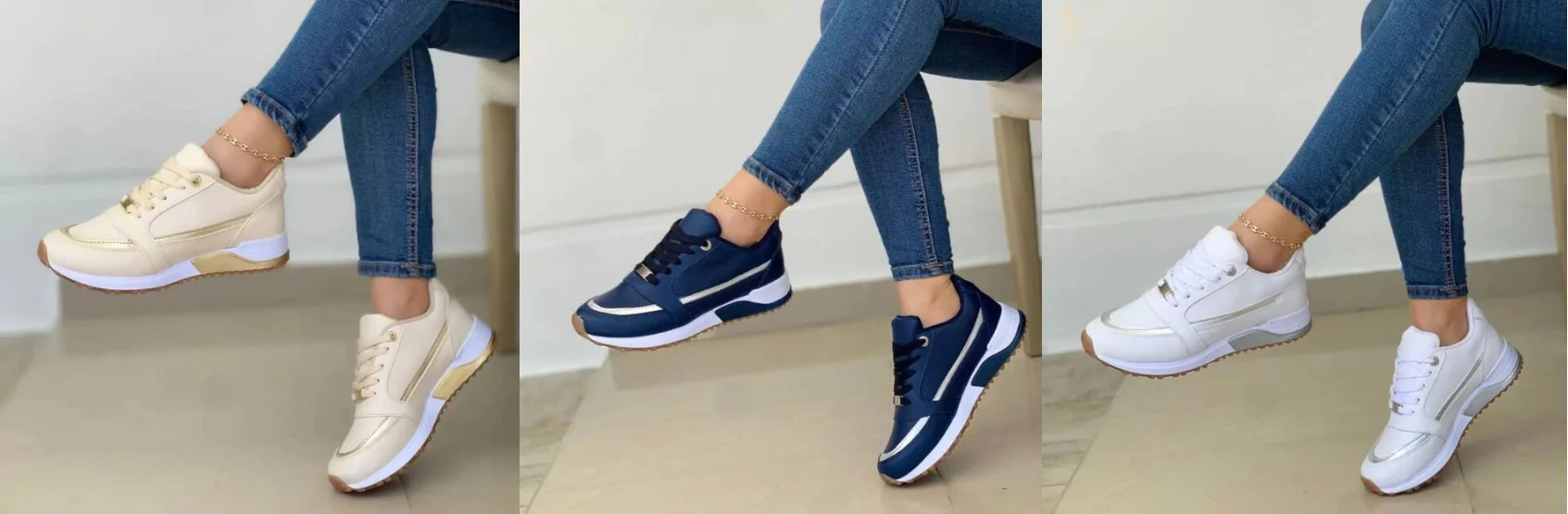 Heidi-Mode | Trendige Damen Freizeitsneaker