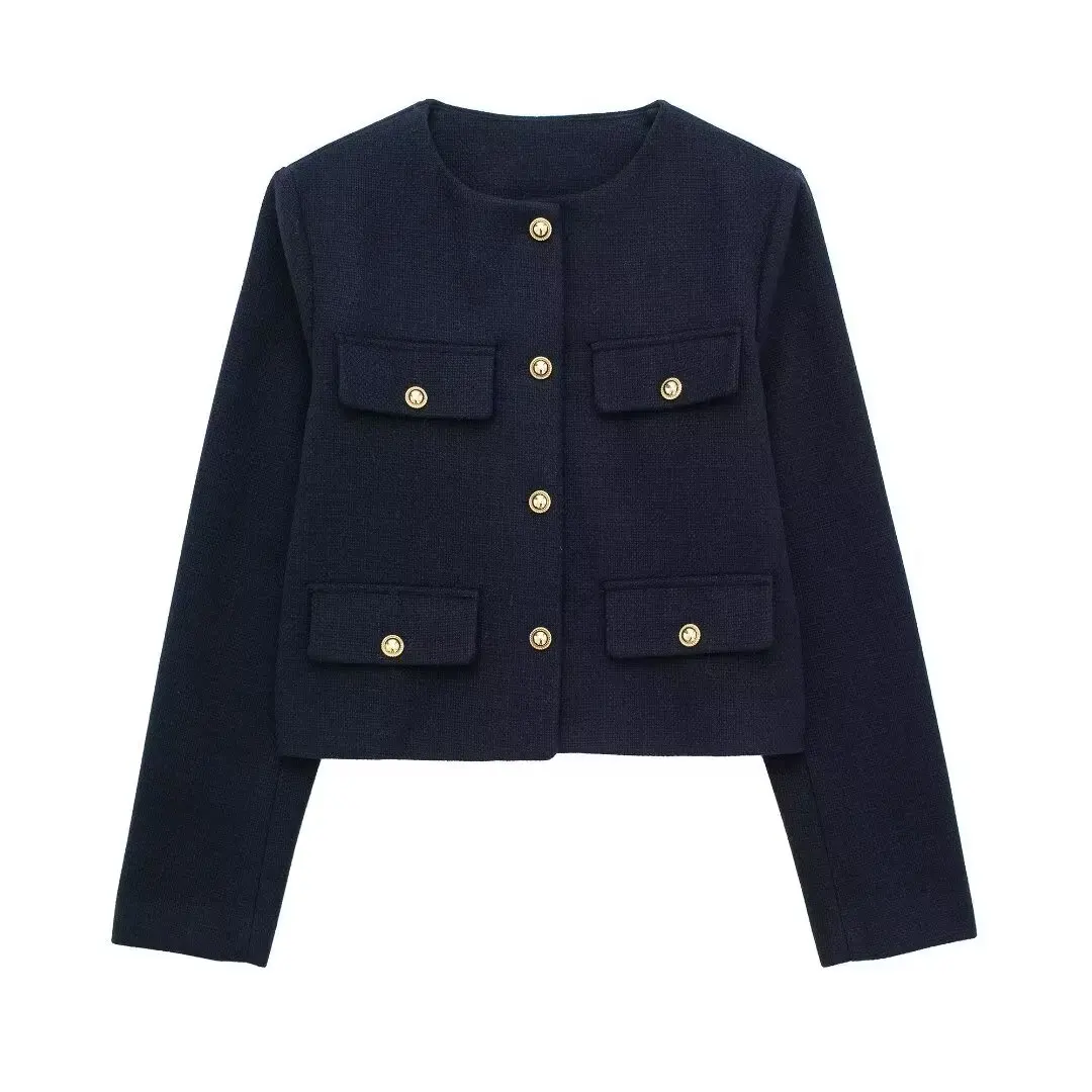 Heidi-Mode | Trendy Geknöpfter Kurzblazer - Image 12