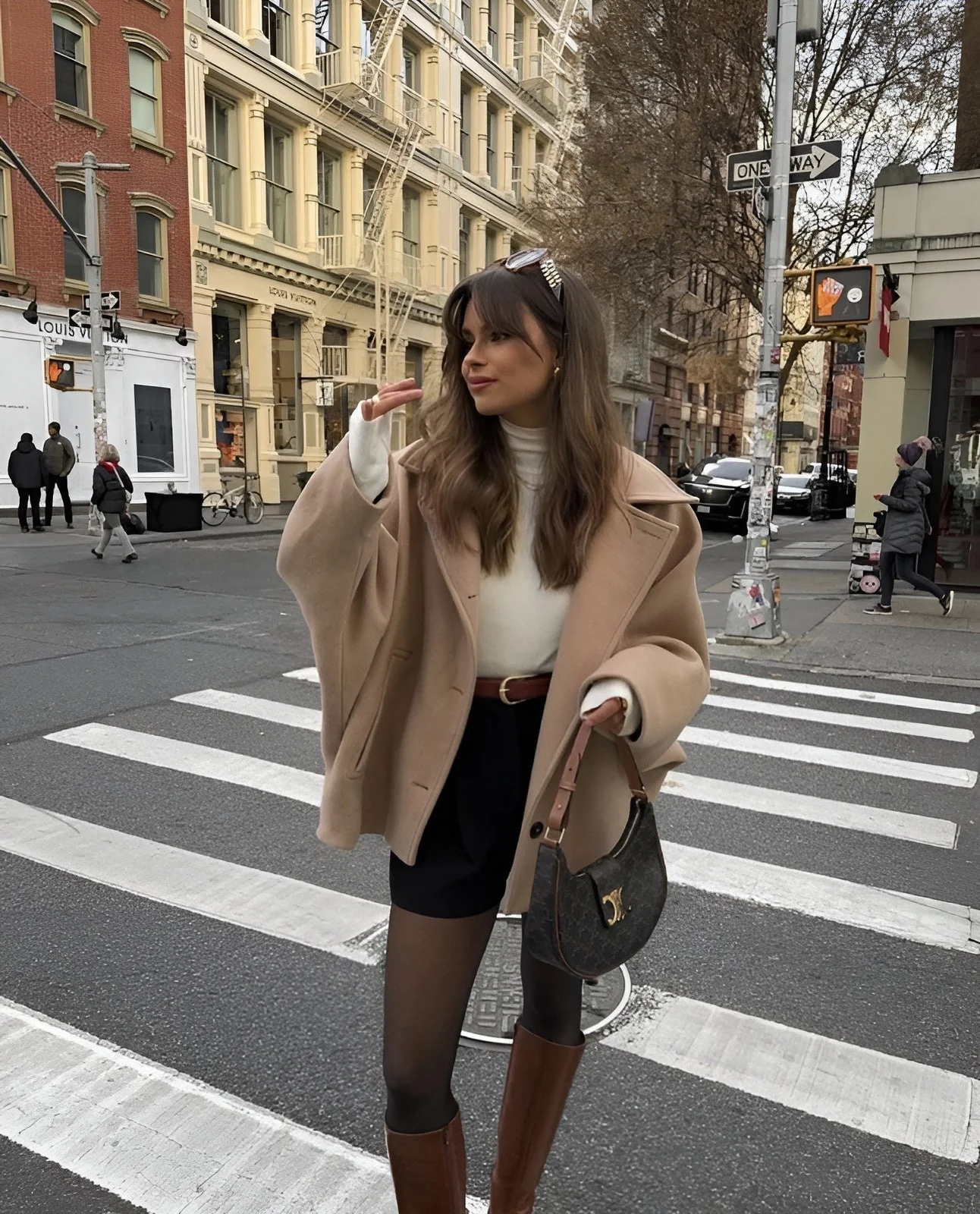 Heidi-Mode | Trendy Übergröße Wollmantel - Image 3