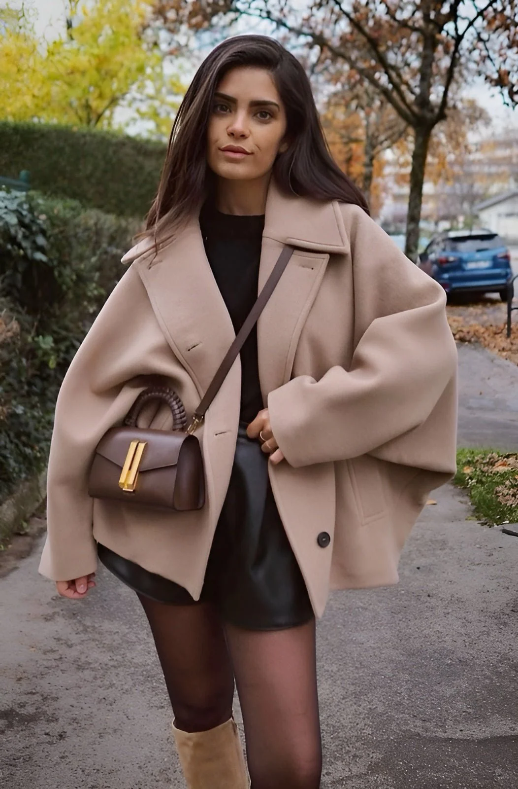 Heidi-Mode | Trendy Übergröße Wollmantel - Image 8