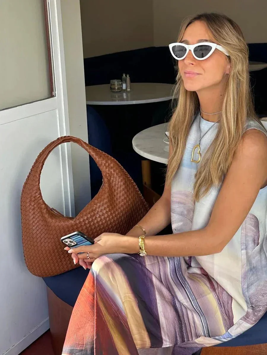 Heidi-Mode | Trendy Geflochtene Tasche - Image 6