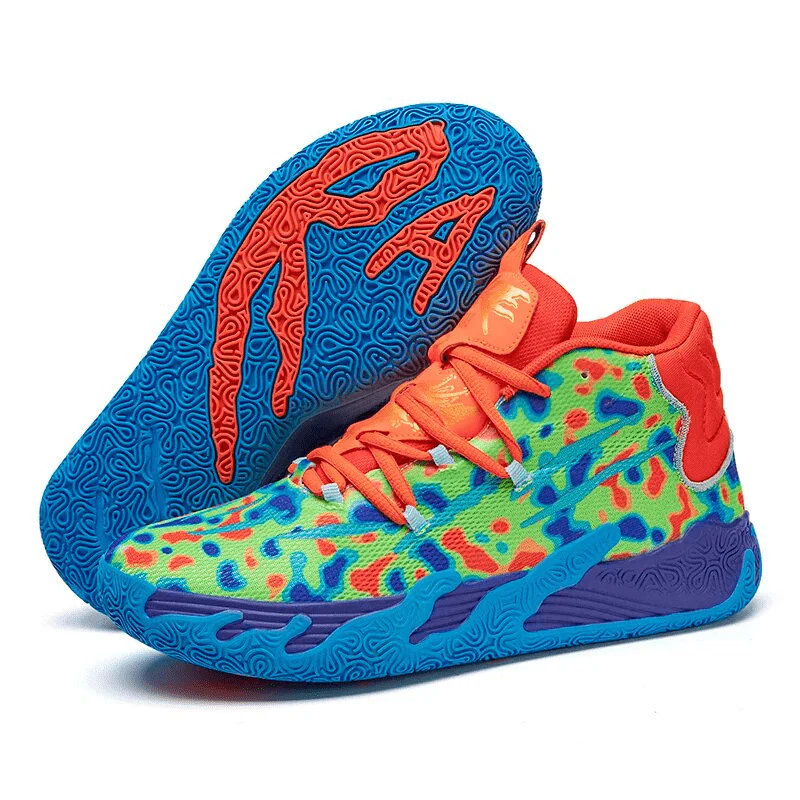 Heidi-Mode | Trendy Herren Basketballschuhe Robuste Sohle - Image 2