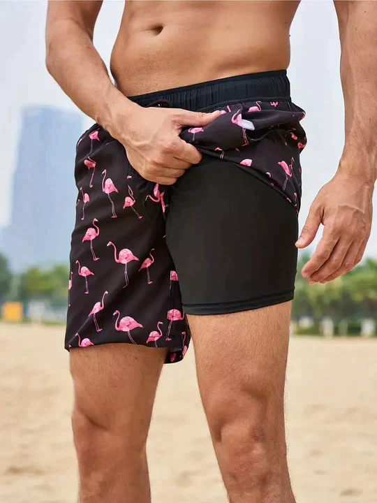 Heidi-Mode | Trendy Herrenbadehose mit Einzigartigem Design