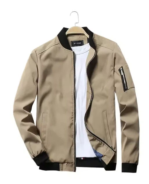 Heidi-Mode | Trendy Kurze Sommerjacke für Herren Lässig & Komfortabel - Image 6