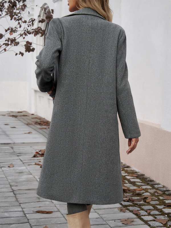 Heidi-Mode | Tweed Damenjacke mit Kapuze und Taschen - Image 4