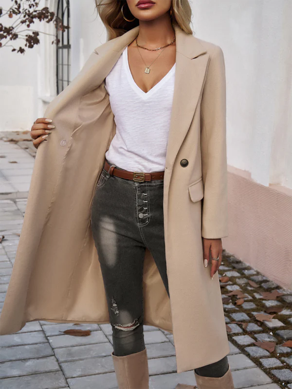 Heidi-Mode | Tweed Damenjacke mit Kapuze und Taschen - Image 5