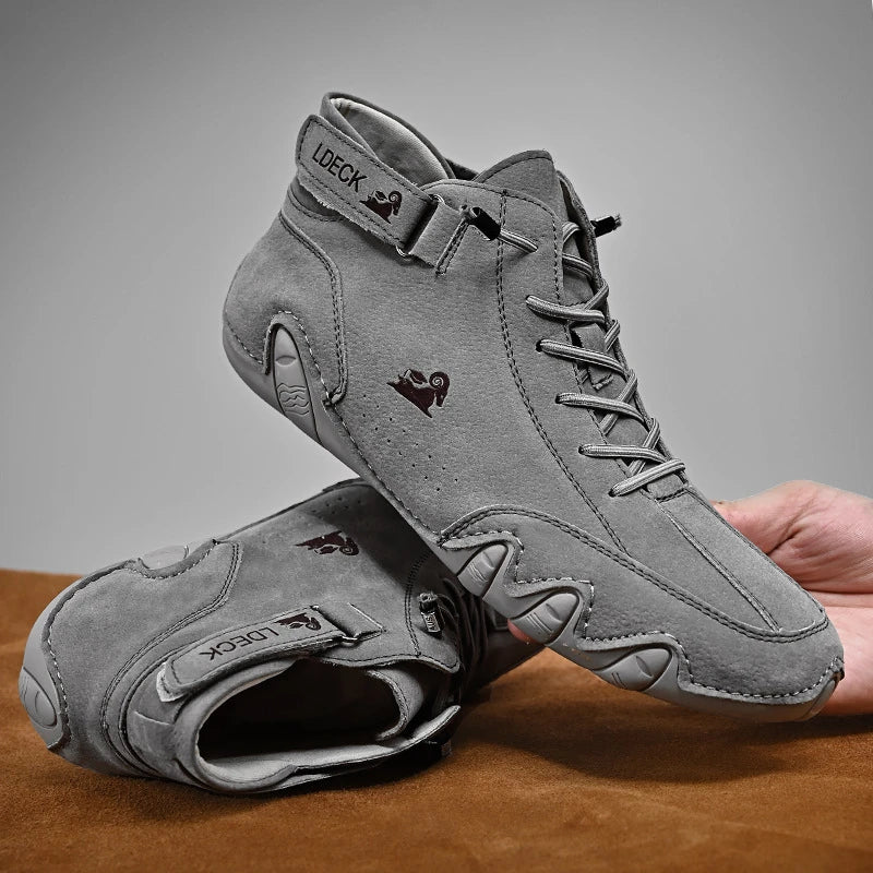 Heidi-Mode | Ultra-Bequemer Rutschfester Barfußschuh Aus Echtleder (Unisex) - Image 12