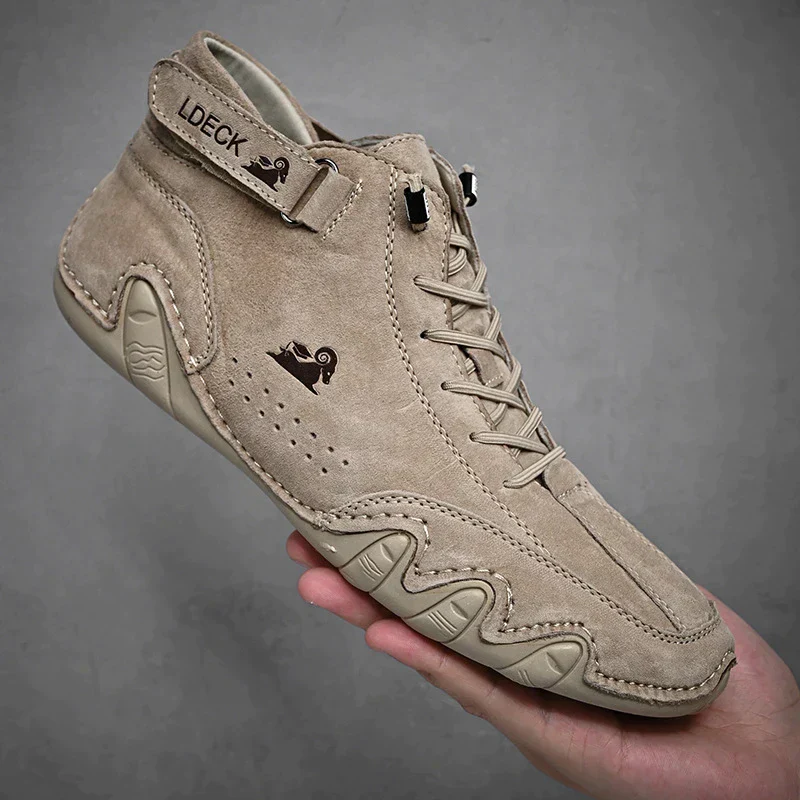 Heidi-Mode | Ultra-Bequemer Rutschfester Barfußschuh Aus Echtleder (Unisex) - Image 14