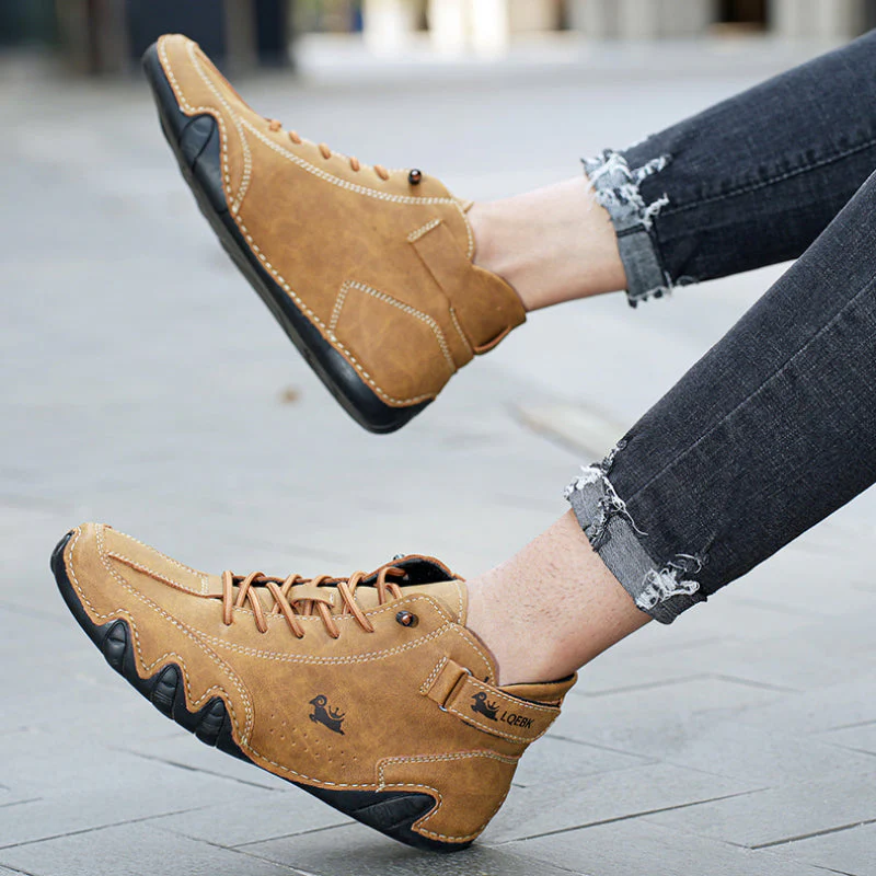 Heidi-Mode | Ultra-Bequemer Rutschfester Barfußschuh Aus Echtleder (Unisex) - Image 6
