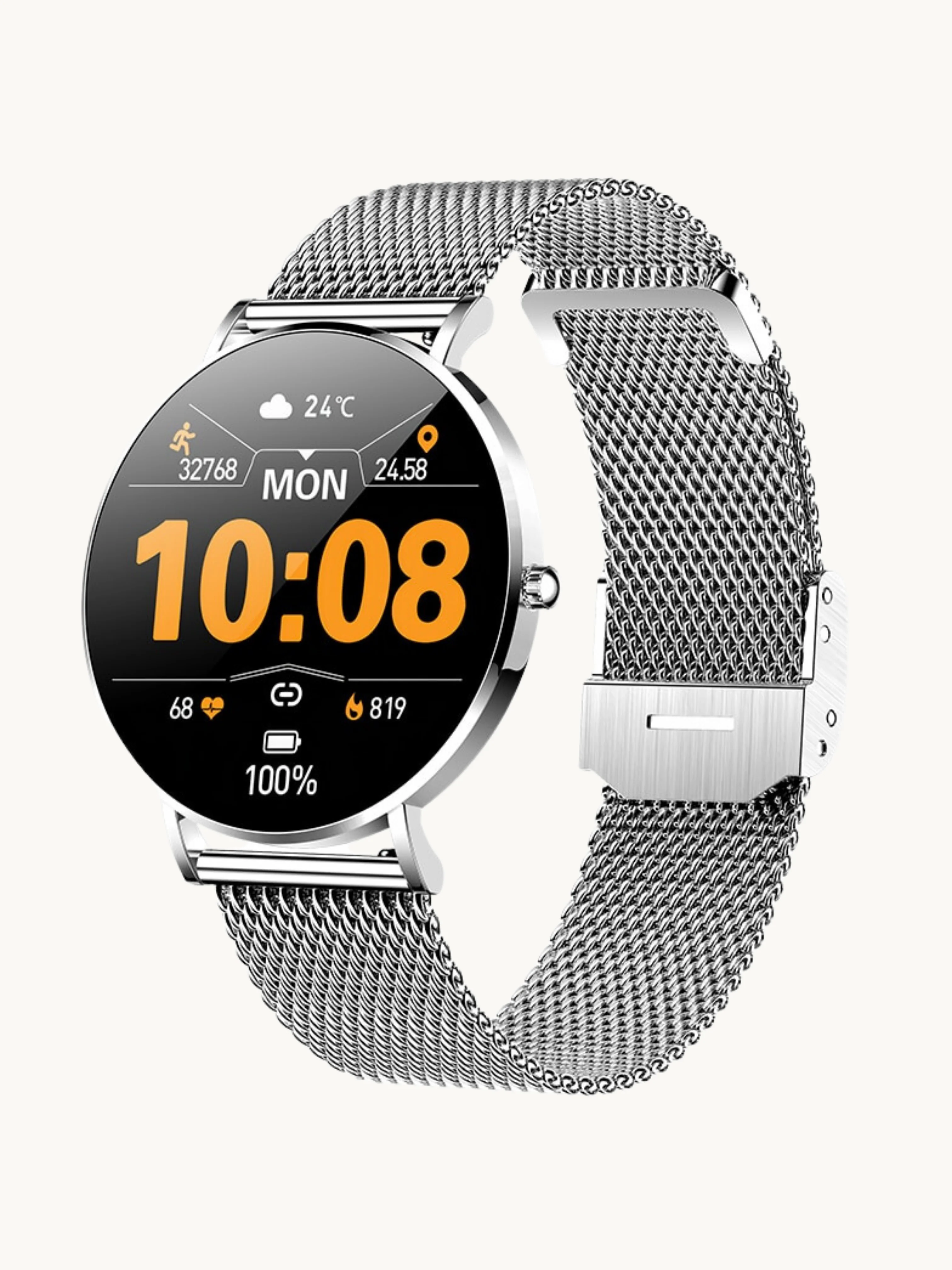 Heidi-Mode | Ultra Dünne Elegante Damen Smartwatch - Image 7