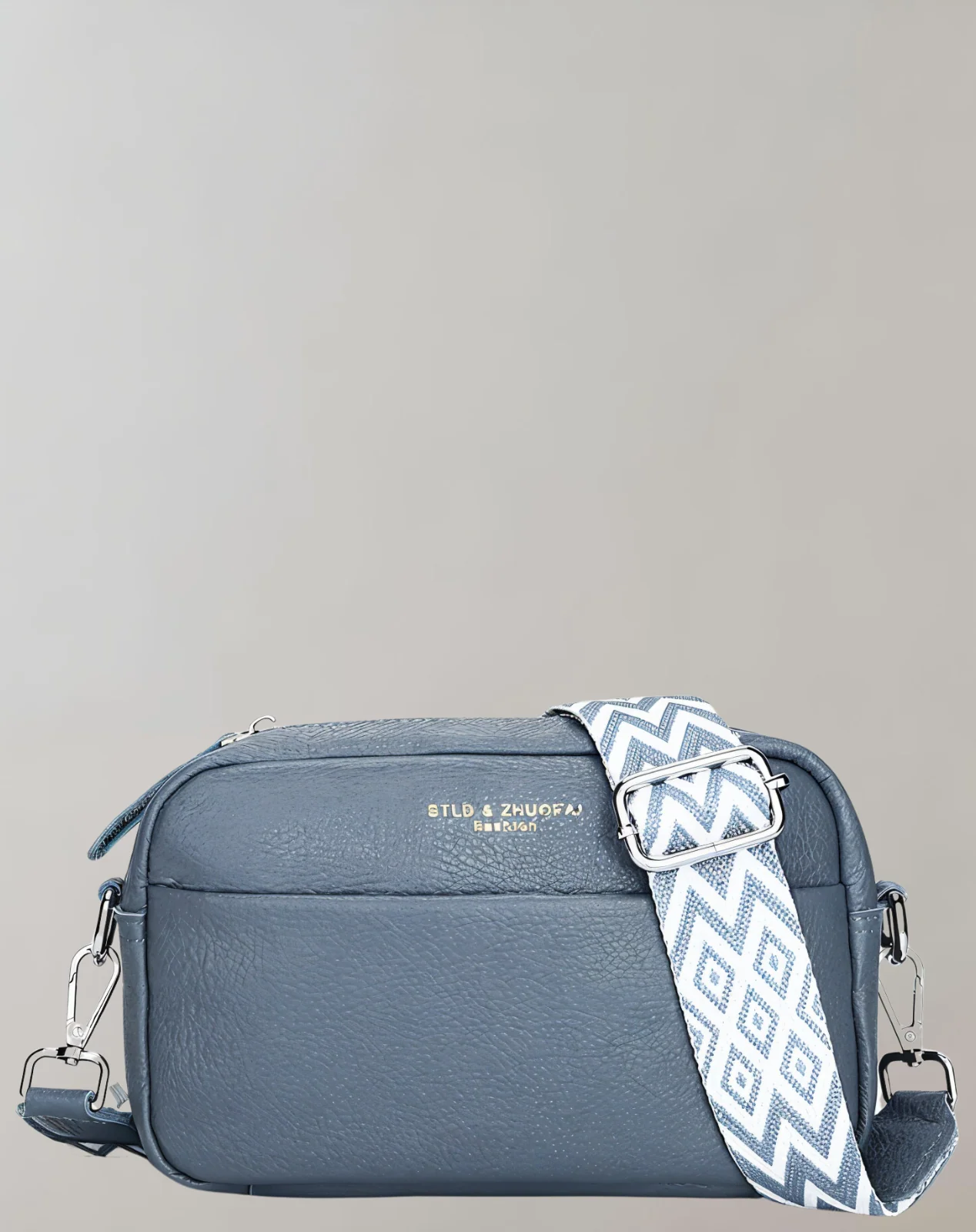Heidi-Mode | Umhängetasche Damen Vegan Rechteckiges Leder - Image 14