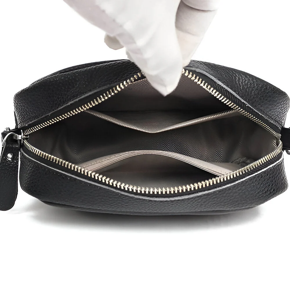 Heidi-Mode | Umhängetasche Damen Vegan Rechteckiges Leder - Image 4