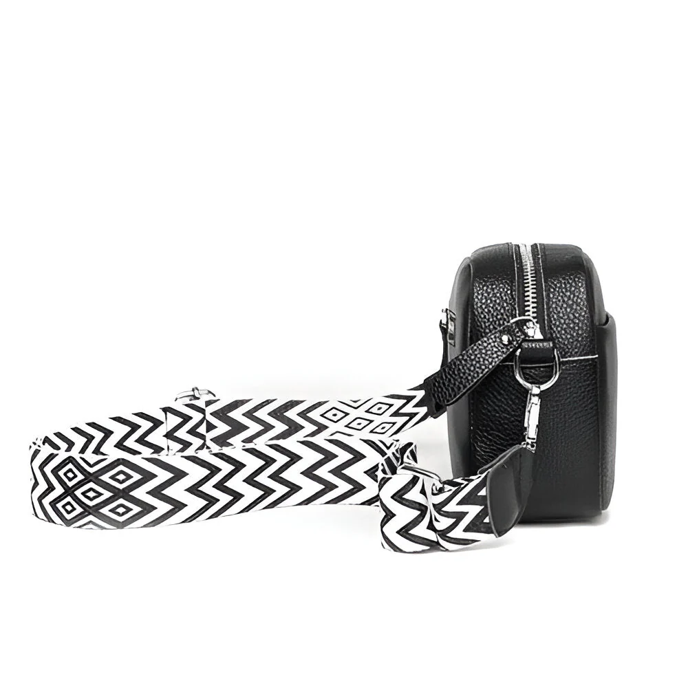 Heidi-Mode | Umhängetasche Damen Vegan Rechteckiges Leder - Image 9
