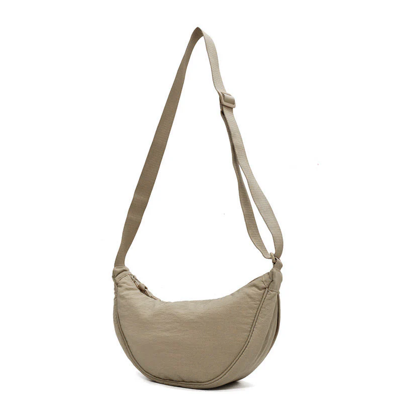 Heidi-Mode | Damenumhängetasche Half Moon mit Verstellbarem Riemen - Image 14