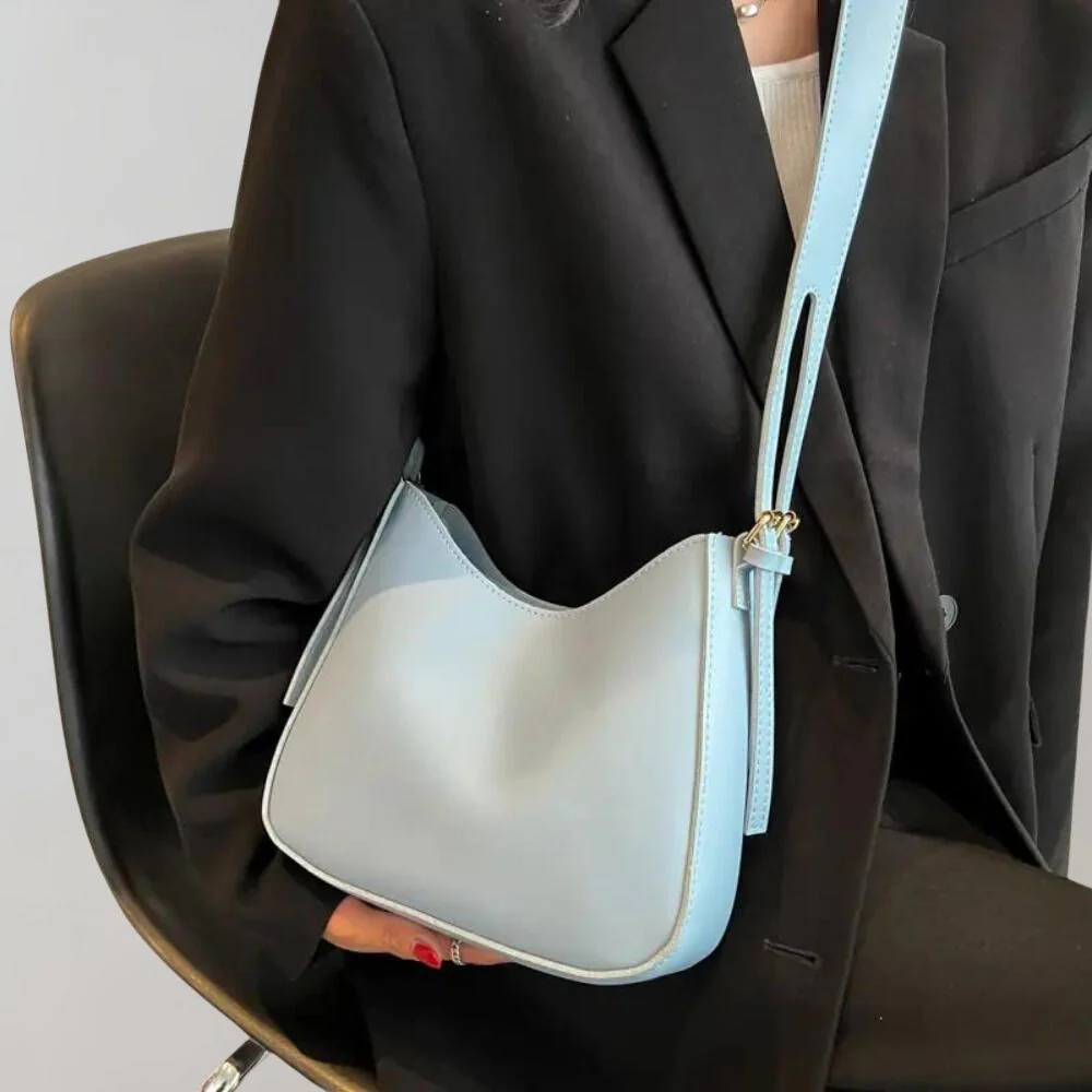 Heidi-Mode | Reißverschluss Klein Schultertasche Kunstledertasche - Image 6