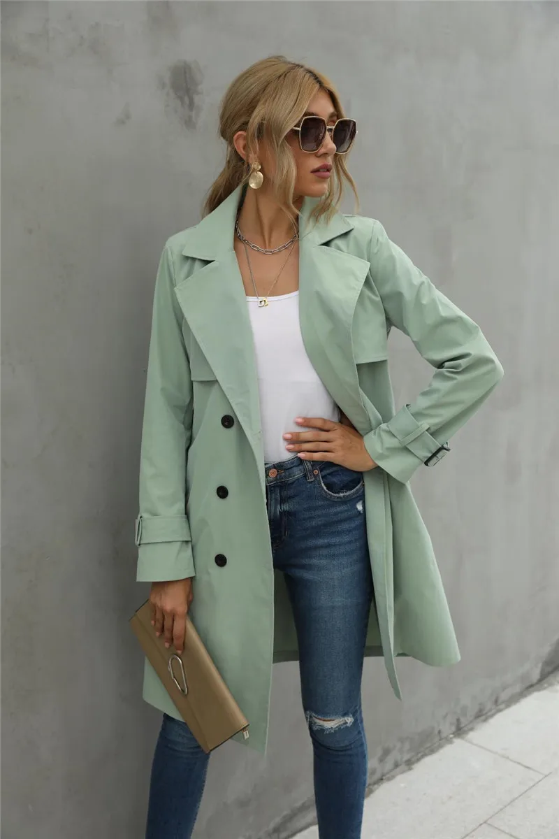 Heidi-Mode | und Winter Trenchcoat Jacke Damen - Image 7