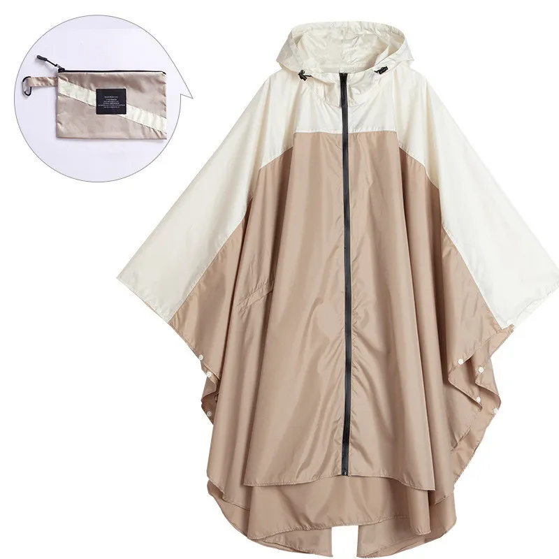 Heidi-Mode | Tragbare Unisex wasserdichte Poncho mit Kapuze - Image 3
