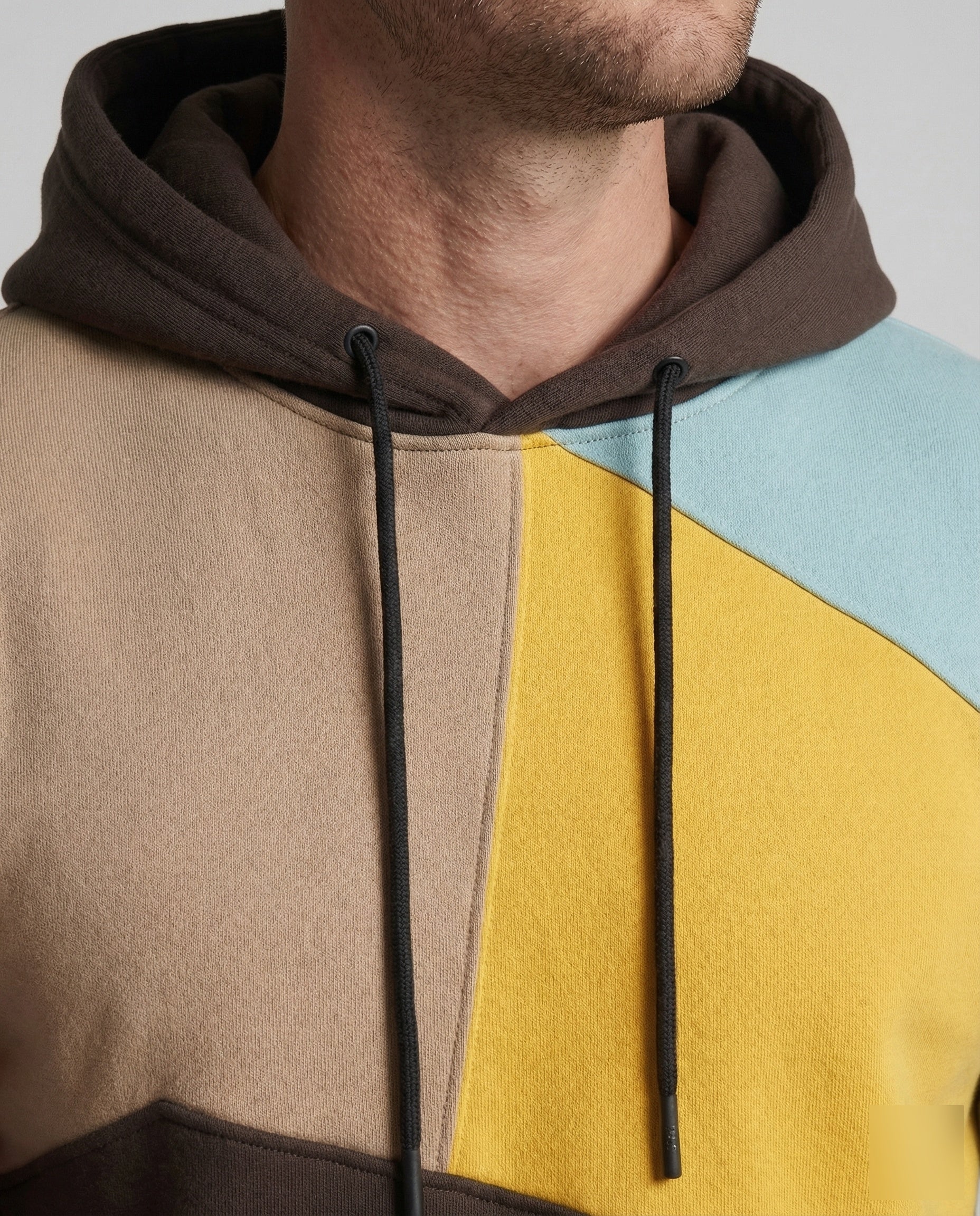 Unisex Vanguard Hoodie – Color-Block, Kapuze & Kängurutasche, Loose Fit | Heidi-Mode - Image 4