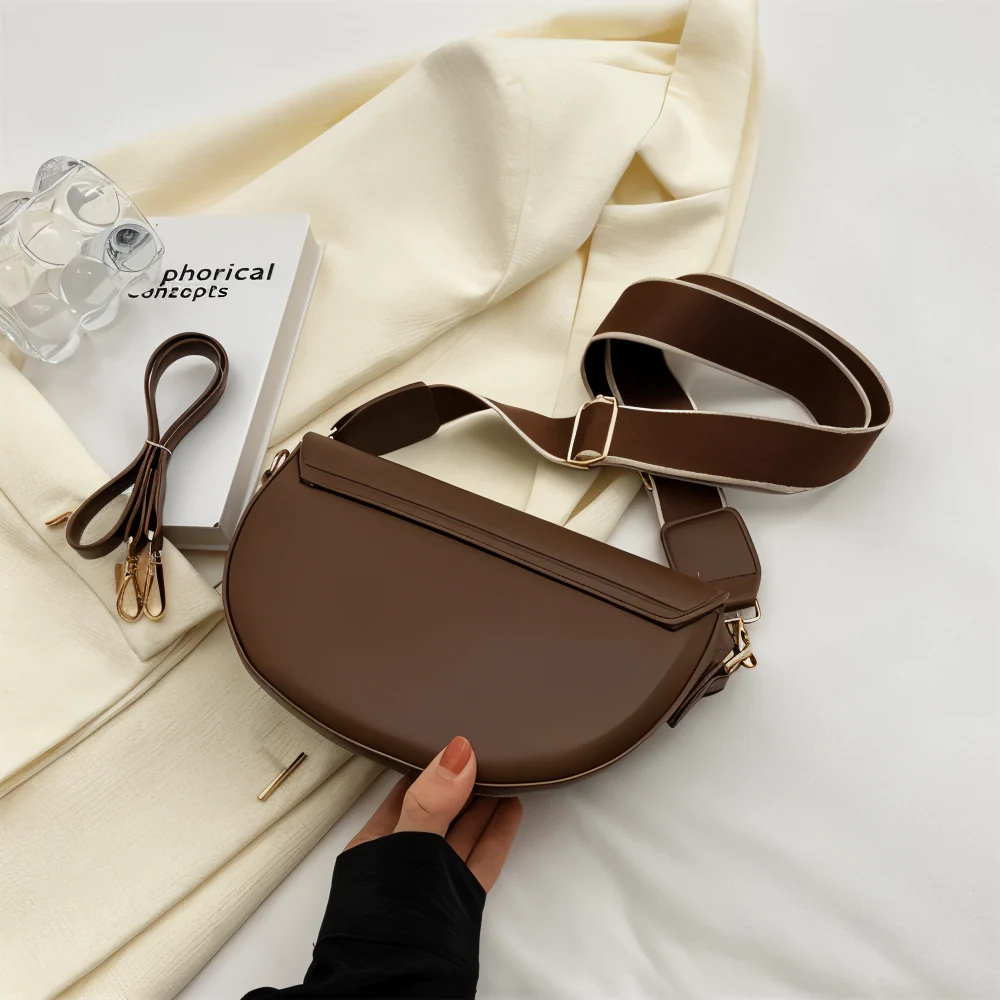 Heidi-Mode | Veganer Leder Crossbody Bag Damen Modische Tasche - Image 5