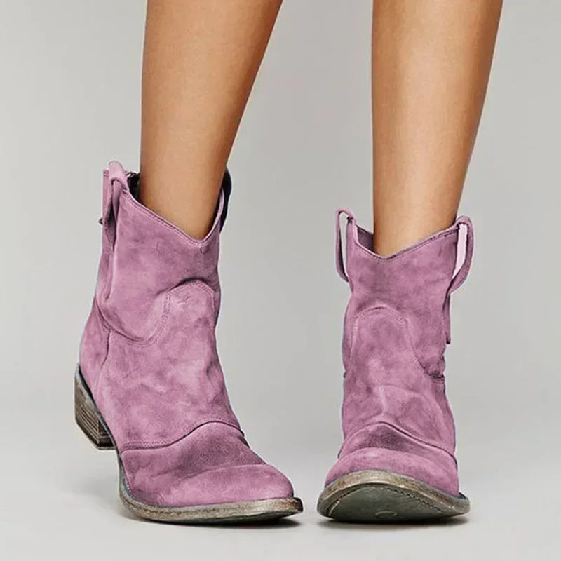 Heidi-Mode | Wildleder-Stiefeletten