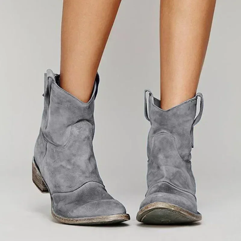 Heidi-Mode | Wildleder-Stiefeletten - Image 2