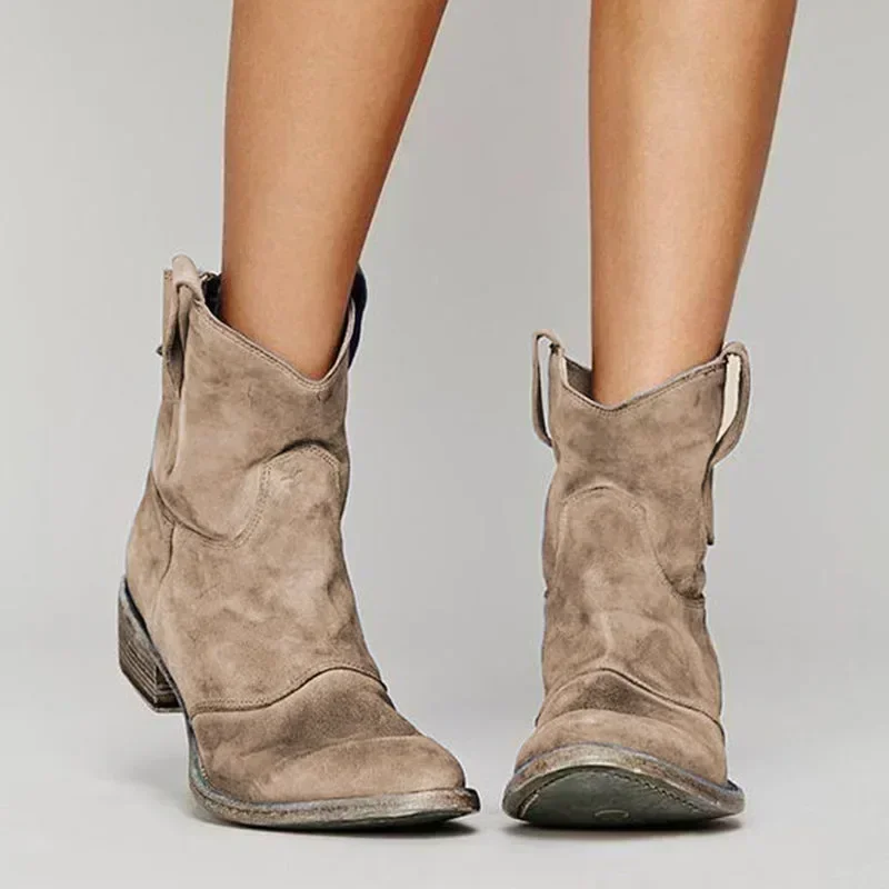 Heidi-Mode | Wildleder-Stiefeletten - Image 4