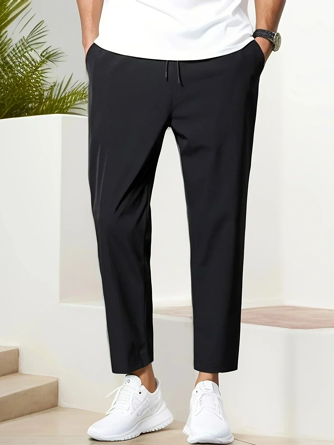 Heidi-Mode | Verkürzte Freizeit Hose für Herren Eng & Vielseitig - Image 2