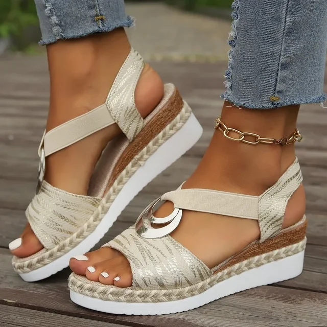 Heidi-Mode | Keilabsatz Sandalen - Image 2